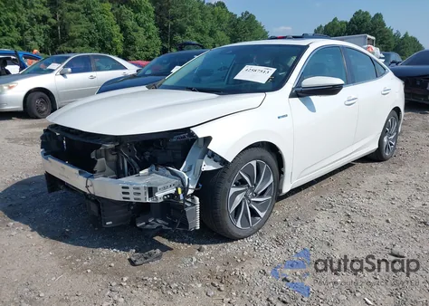 2019 Honda Insight Touring из США, поврежденный, VIN 19XZE4F93KE033719